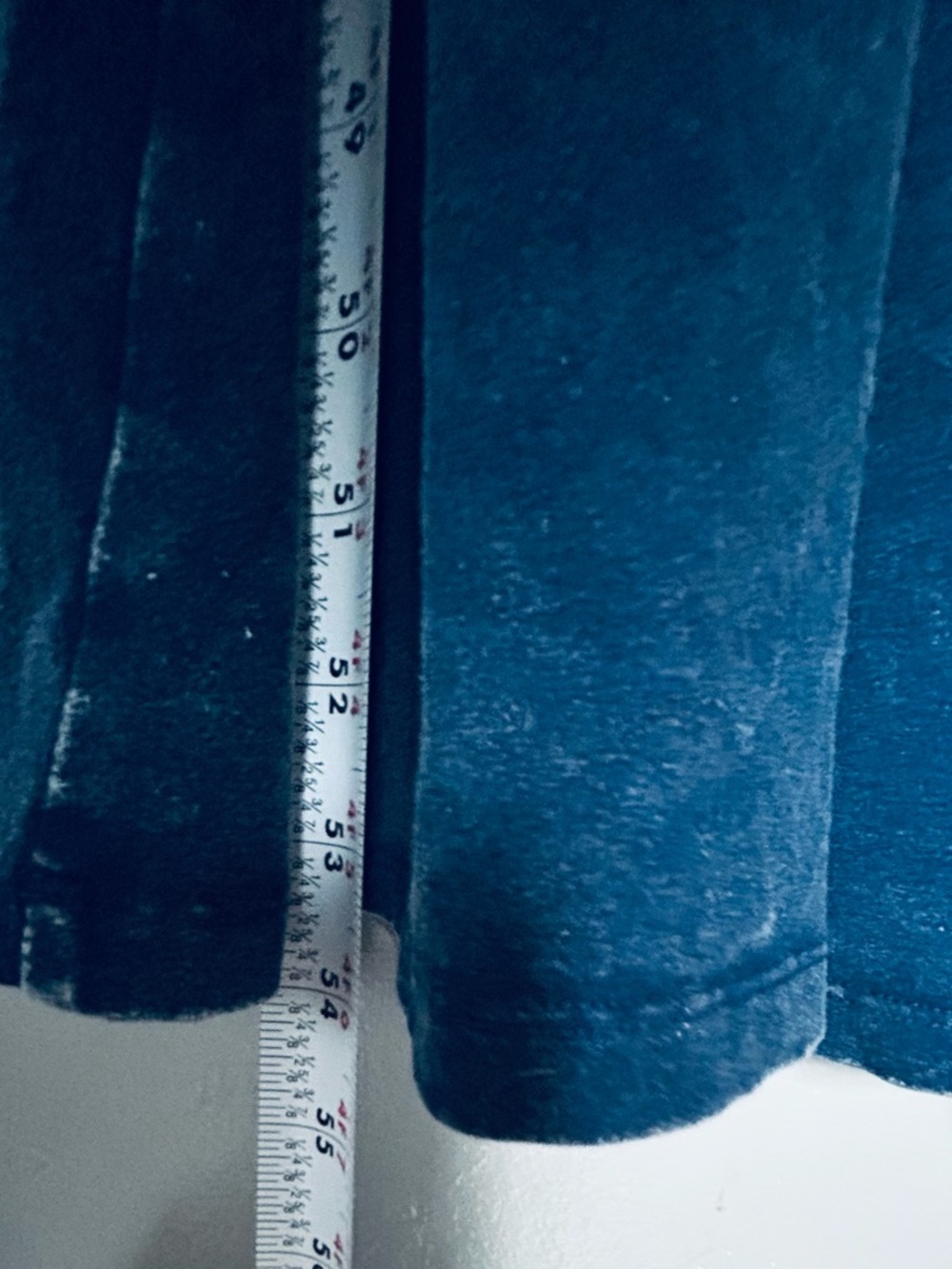 Soft Surroundings Janet knit denim look Maxi Dress w/Long Sleeves minimalist - Picture 11 of 15